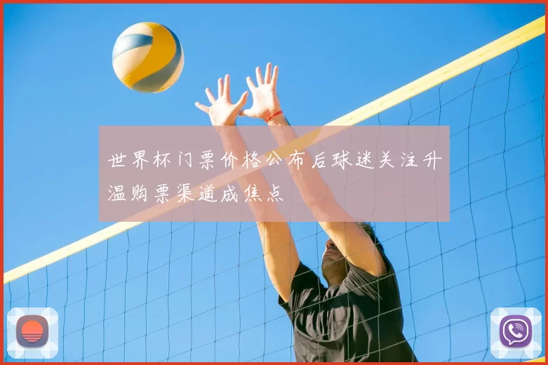 世界杯门票价格公布后球迷关注升温购票渠道成焦点